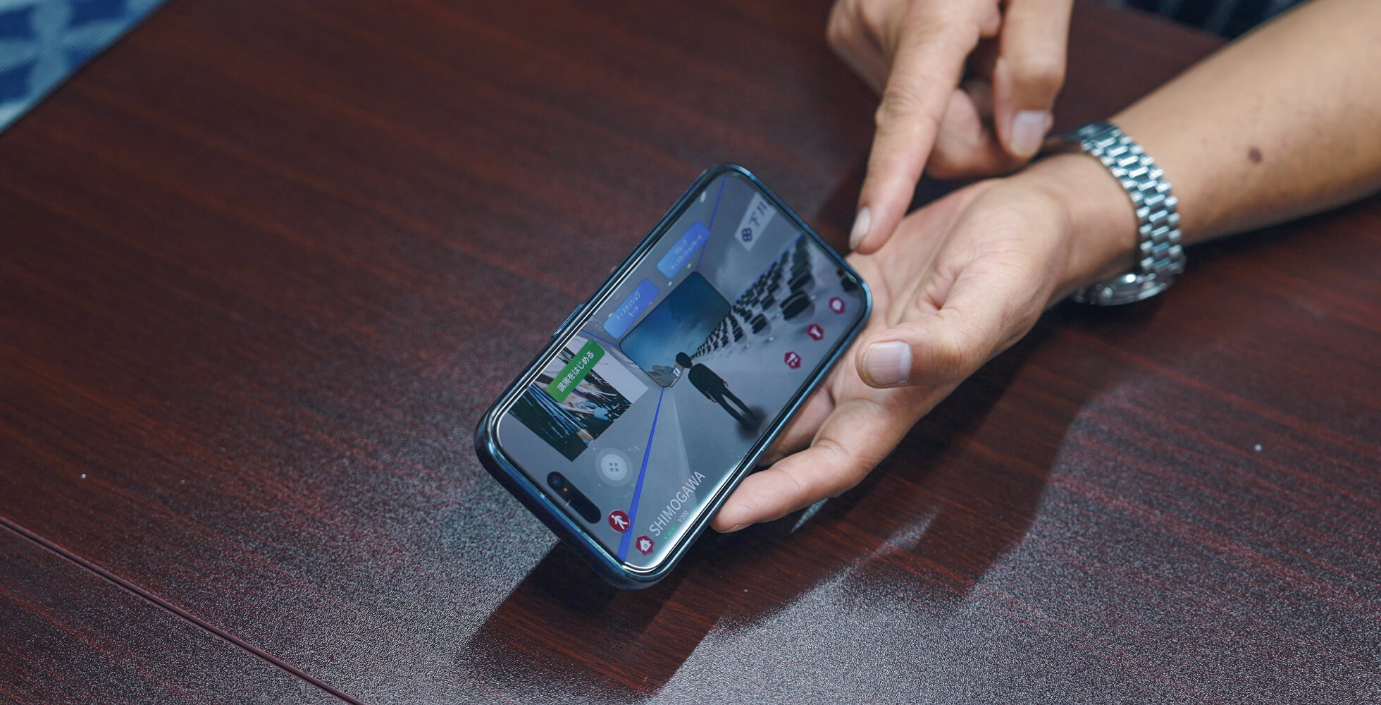 大学と共同開発し、下川さんが講義を行うこともあるメタバース