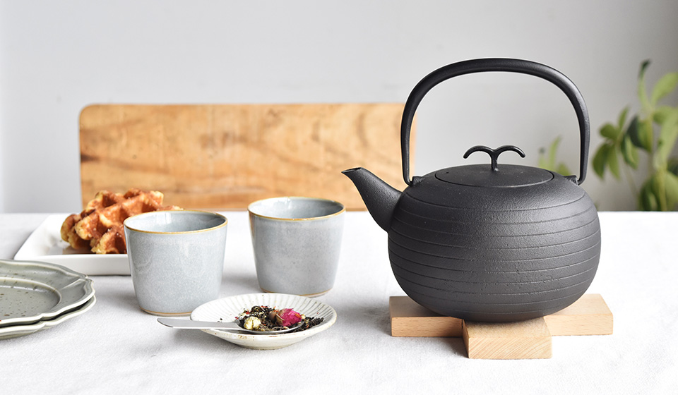 【中川政七商店　渋谷店】はじめての南部鉄器・鉄瓶展～及源鋳造～