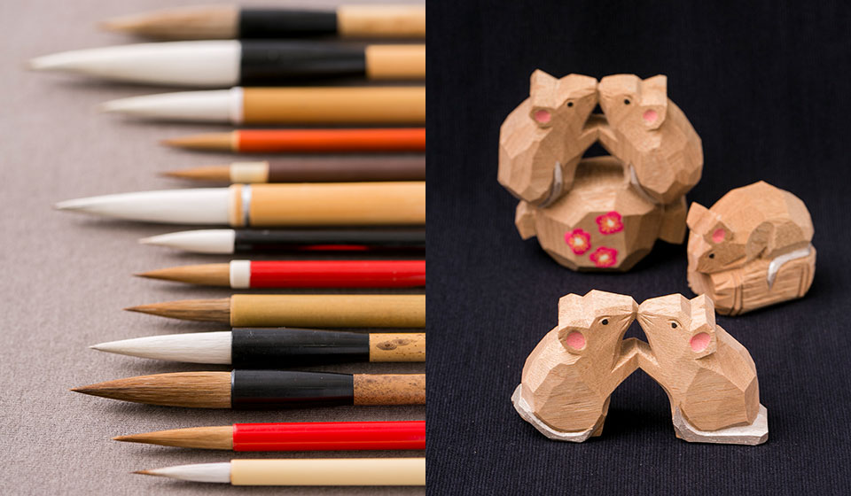 【企画展】大和路めぐり#10「奈良の一刀彫と筆」@中川政七商店 近鉄百貨店奈良店